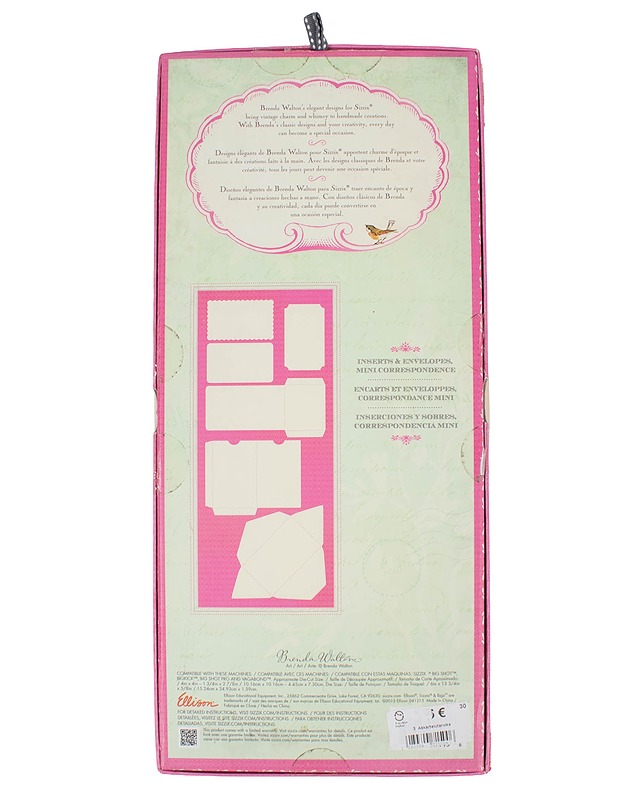 SIZZIX Kortti- ja kuori -stanssi, 15,5x36 cm - Askartelu - 10105586804 - 1
