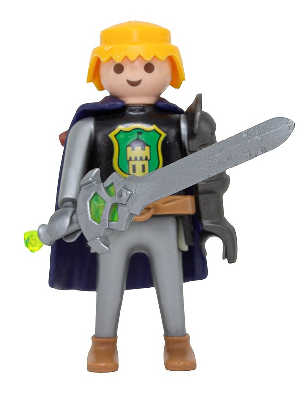 PLAYMOBIL Geobra ritari minifiguuri - Lasten figuurit - 10105586825 - 0
