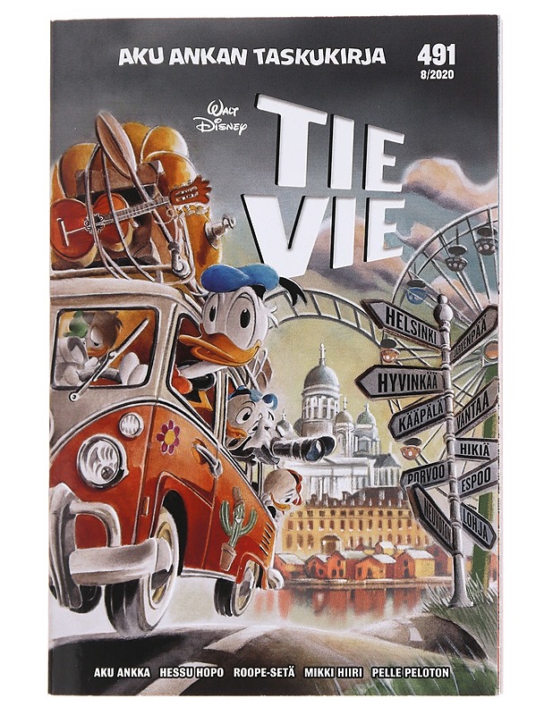 Tie vie - Hyyppä, Aki - Sarjakuvat - 10105586869 - 0