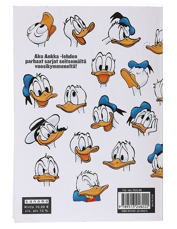 Juhlanokka / Aku Ankka -lehden parhaat sarjat seitsemältä vuosikymmeneltä! - Hyyppä, Aki - Sarjakuvat - 10105586881 - 1