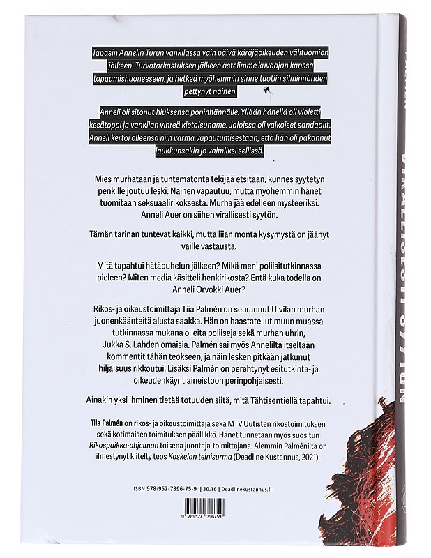 Virallisesti syytön - Tiia Palmén - Elämäkerrat ja muistelmat - 10105586884 - 1