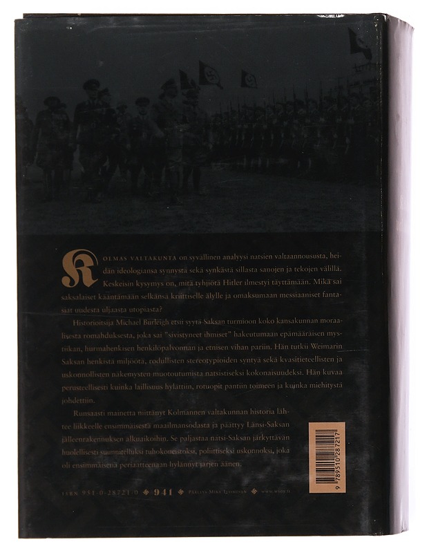 Kolmas valtakunta / uusi historia - Burleigh, Michael - Historiakirjat - 10105587018 - 1