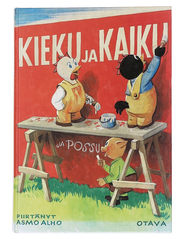 Kieku ja Kaiku ja Possu - Alho, Asmo - Lastenkirjat - 10105587045 - 0
