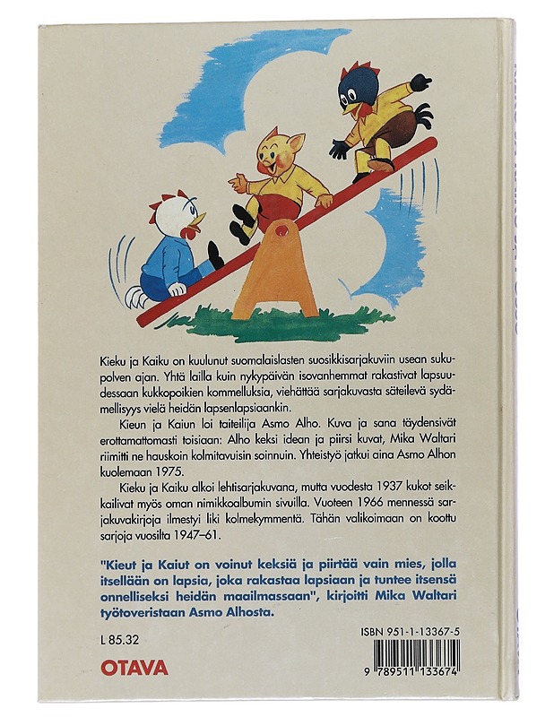 Kieku ja Kaiku ja Possu - Alho, Asmo - Lastenkirjat - 10105587045 - 1