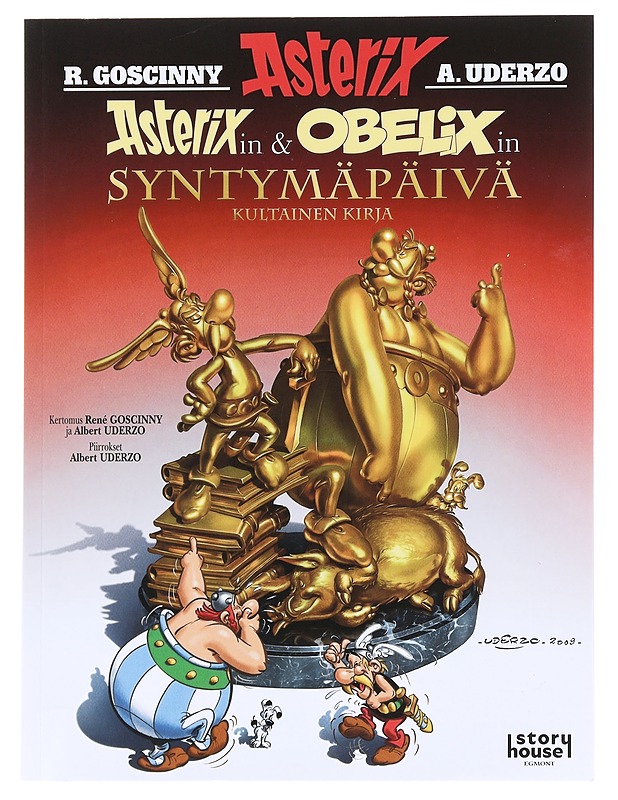 Asterixin ja Obelixin syntymäpäivä / kultainen kirja - Goscinny - Sarjakuvat - 10105587070 - 0