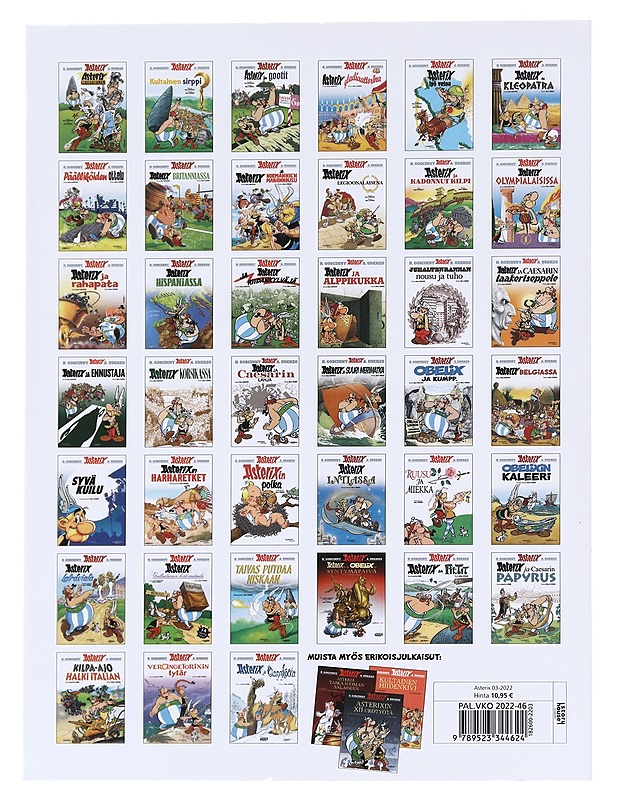 Asterixin ja Obelixin syntymäpäivä / kultainen kirja - Goscinny - Sarjakuvat - 10105587070 - 1