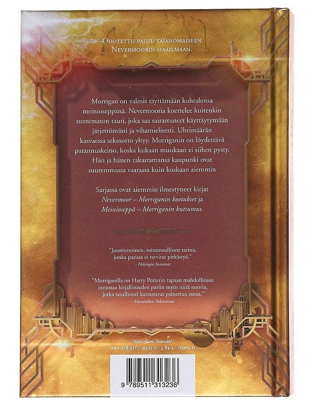 Onttorokko / Morriganin ajojahti - Jessica Townsend - Fantasia- ja scifi - 10105587074 - 1