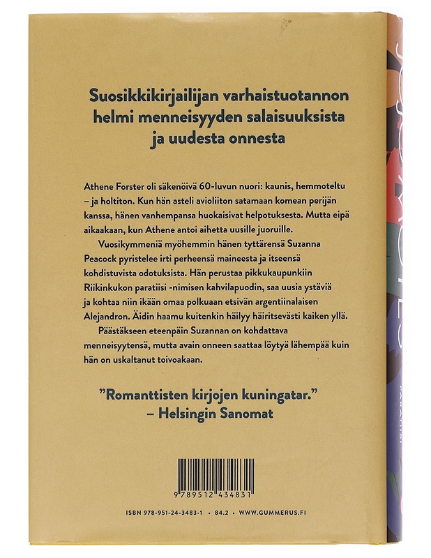 Riikinkukon paratiisi -  Jojo Moyes - Kaunokirjallisuus - 10105587111 - 1