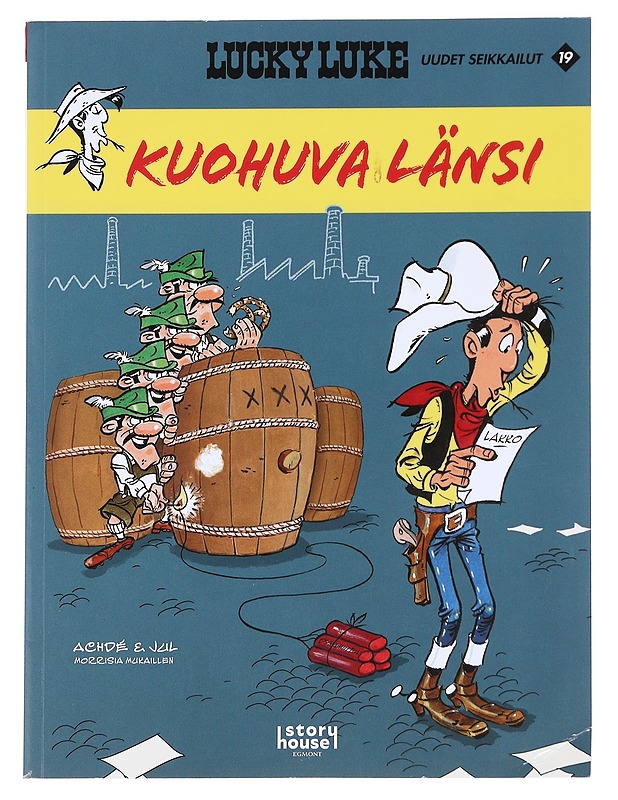 Lucky Luke: Kuohuva länsi - Achde & Jail - Sarjakuvat - 10105587120 - 0