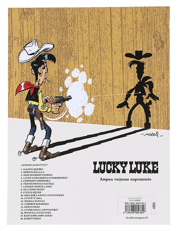 Lucky Luke: Kuohuva länsi - Achde & Jail - Sarjakuvat - 10105587120 - 1