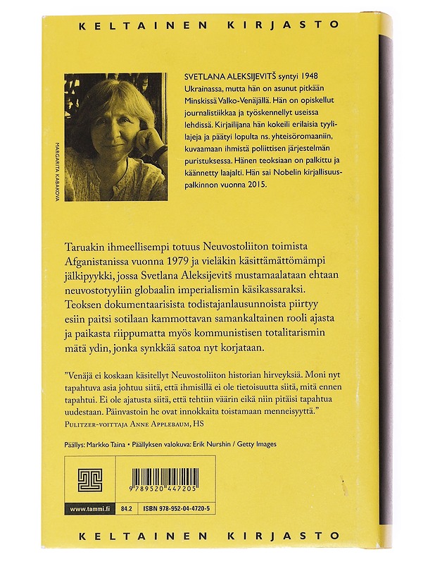 Sinkkipojat - Aleksijevitš, Svetlana - Romaanit ja novellit - 10105587145 - 1