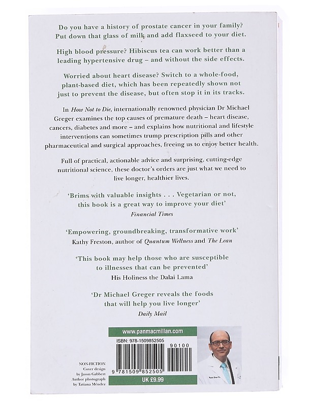 How not to die - Greger, Michael - Tietokirjat ja oppaat - 10105587148 - 1