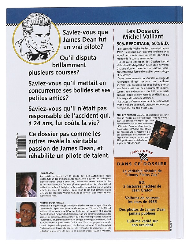 James Dean: La Passion foudroyée - Jean Graton - Sarjakuvat - 10105587152 - 1