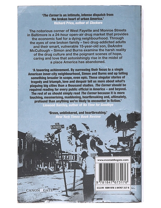 The corner : a year in the life of an inner-city neighbourhood - David Simon - Kaunokirjallisuus - 10105587157 - 1