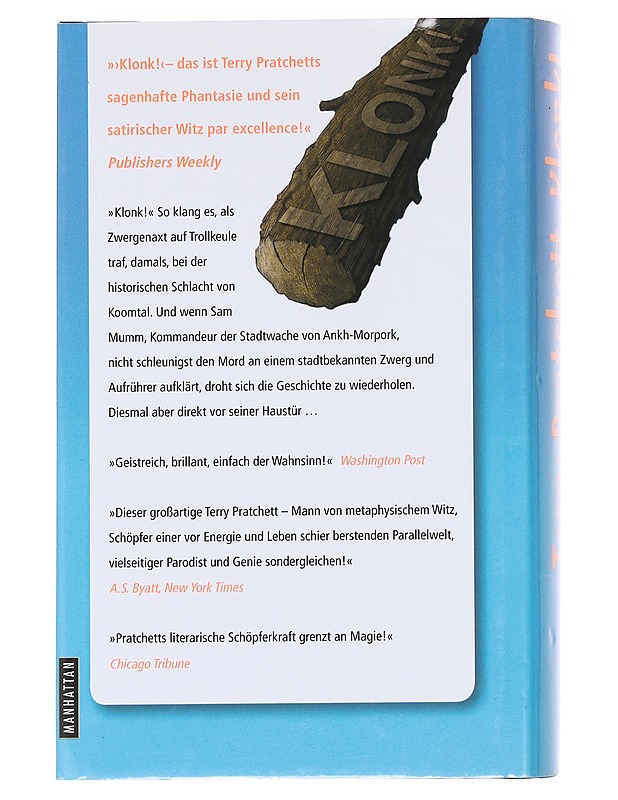 Klonk! : Ein Scheibenwelt-Roman - Terry Pratchett - Fantasia- ja scifi - 10105587167 - 1