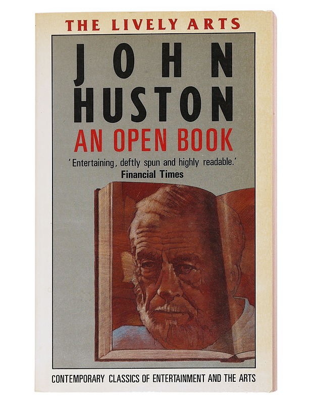 An open book - John Huston - Elämäkerrat ja muistelmat - 10105587179 - 0
