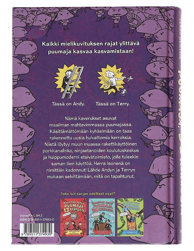 Maailman paras puumaja, 52 kerrosta - Griffiths, Andy - Lastenkirjat - 10105587175 - 1