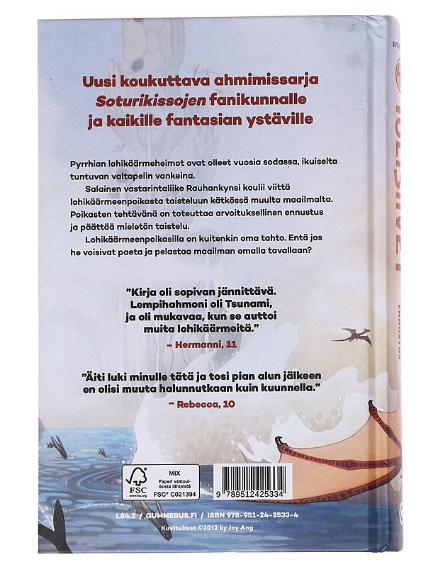 Viiden poikasen ennustus - Sutherland, Tui T. - Lastenkirjat - 10105587188 - 1
