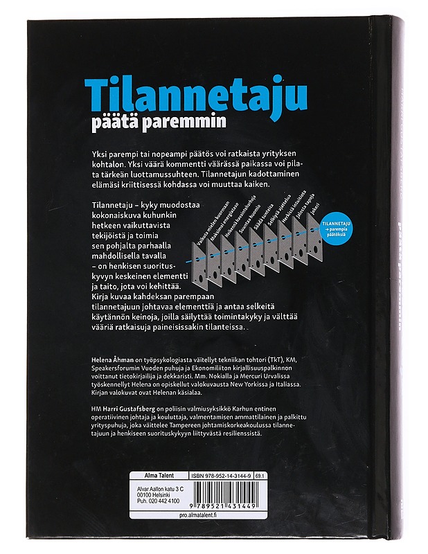 Tilannetaju : päätä paremmin - Åhman, Helena - Tietokirjat ja oppaat - 10105587192 - 1