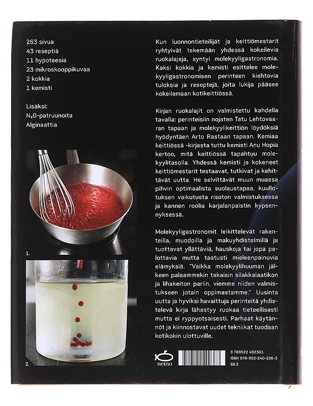 Kaksi kokkia ja kemisti - Hopia, Anu - Tietokirjat ja oppaat - 10105587240 - 1
