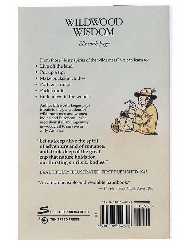 Wildwood Wisdom - Ellsworth Jaeger - Tietokirjat ja oppaat - 10105587270 - 1