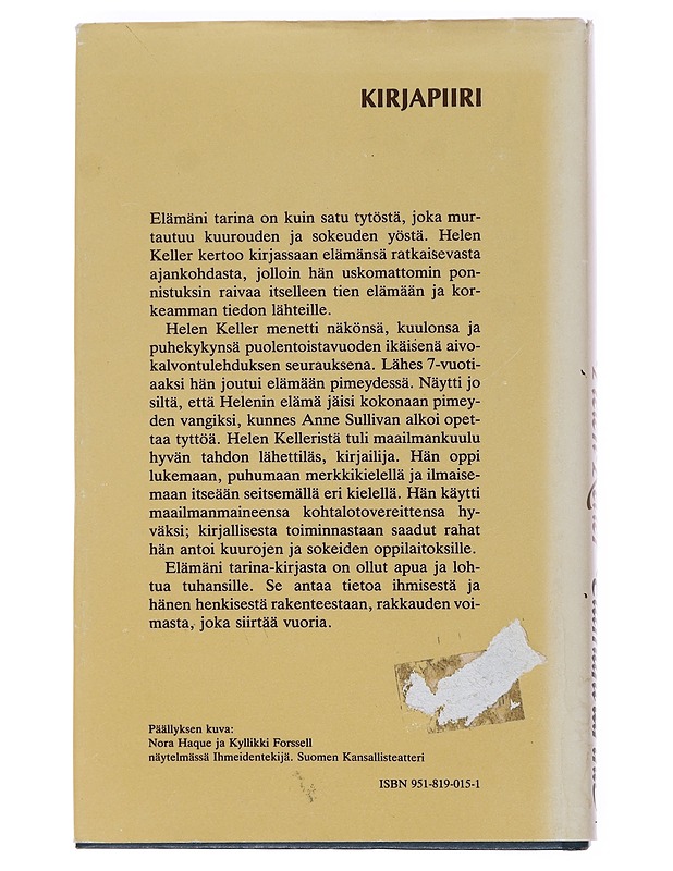 Elämäni tarina - Keller - Elämäkerrat ja muistelmat - 10105587298 - 1