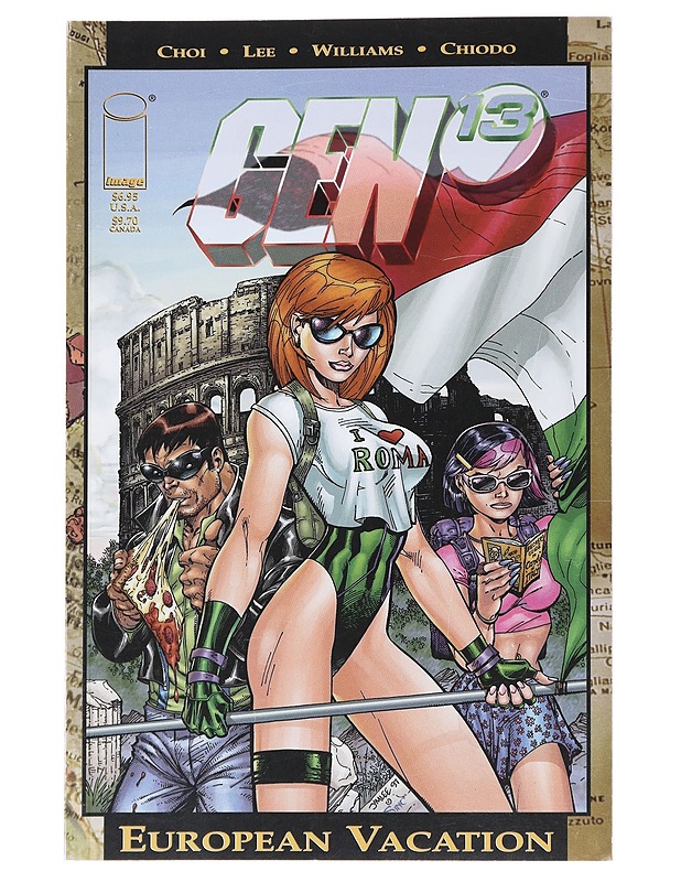 "Gen13: European Vacation - Brandon Choi - Sarjakuvat - 10105587306 - 0