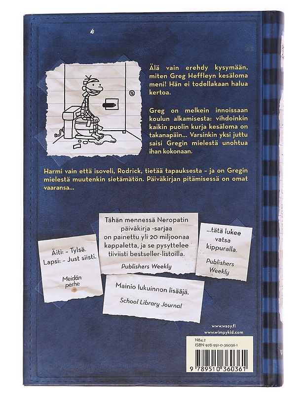 Neropatin päiväkirja / 2 isoveli isottelee- Kinney, Jeff - Nuorten kirjat - 10105587315 - 1