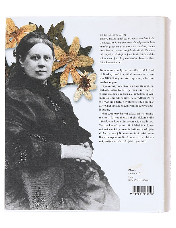 Niin kutsuttu sydämeni: Albert Edelfeltin kirjeet äidilleen 1873-1901 - Elämäkerrat ja muistelmat - 10105587328 - 1
