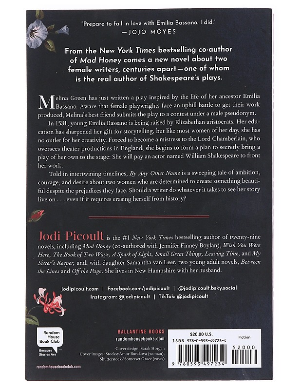 By Any Other Name -Jodi Picoult - Romaanit ja novellit - 10105587370 - 1