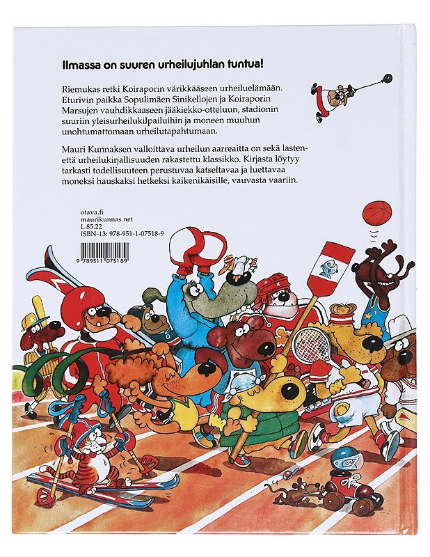 Suuri urheilukirja - Kunnas, Mauri - Lastenkirjat - 10105587415 - 1