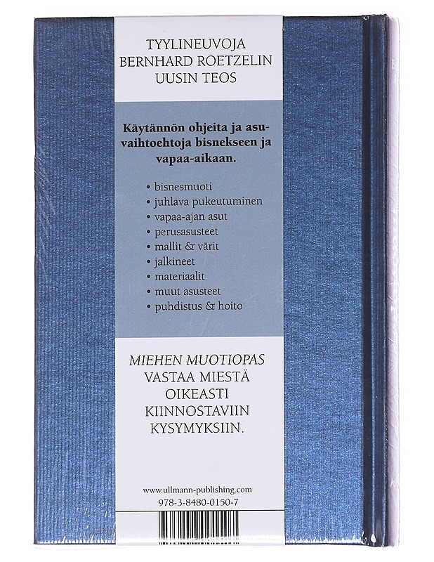 Miehen muotiopas - Roetzel, Bernhard - Harrastekirjat - 10105587435 - 1