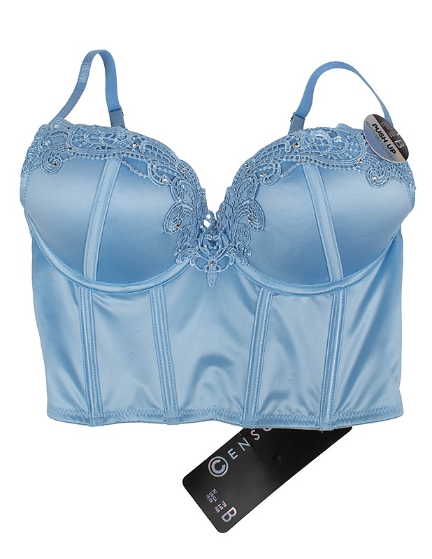 CENSORED korseettityylinen push-up-liivi, 75B - Alusvaatteet - 10105587436 - 0