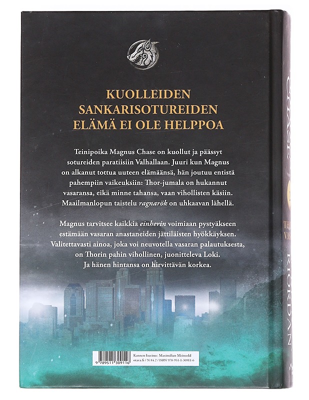 Magnus Chase: Thorin Vasara - Rick Riordan - Romaanit ja novellit - 10105587448 - 1