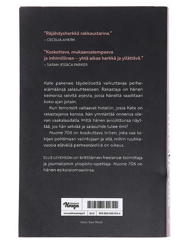 Huone 706 - Levenson, Ellie - Jännitys ja dekkarit - 10105587454 - 1