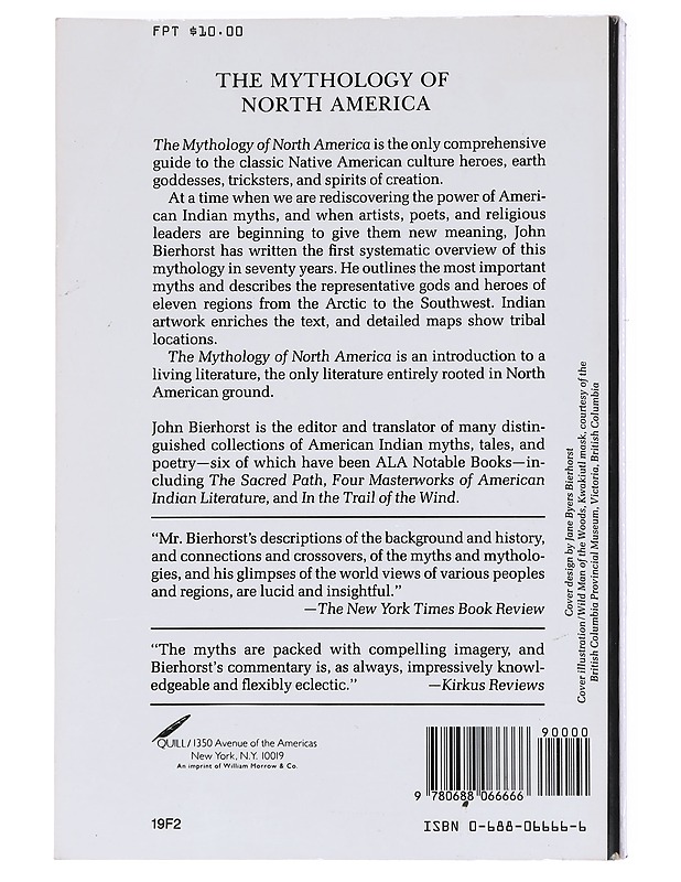 The Mythology of North America - John Bierhorst - Tietokirjat ja oppaat - 10105587462 - 1