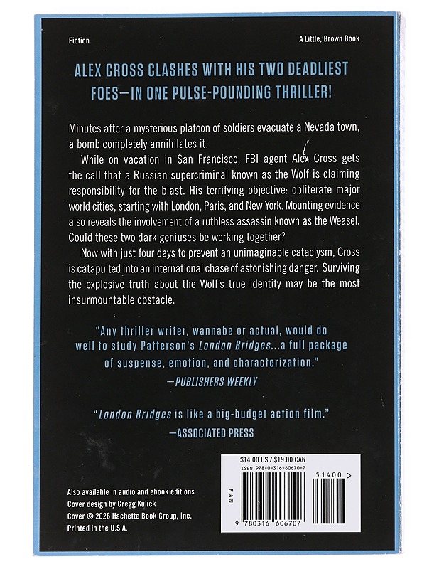 London Bridges - James Patterson - Jännitys ja dekkarit - 10105587481 - 1