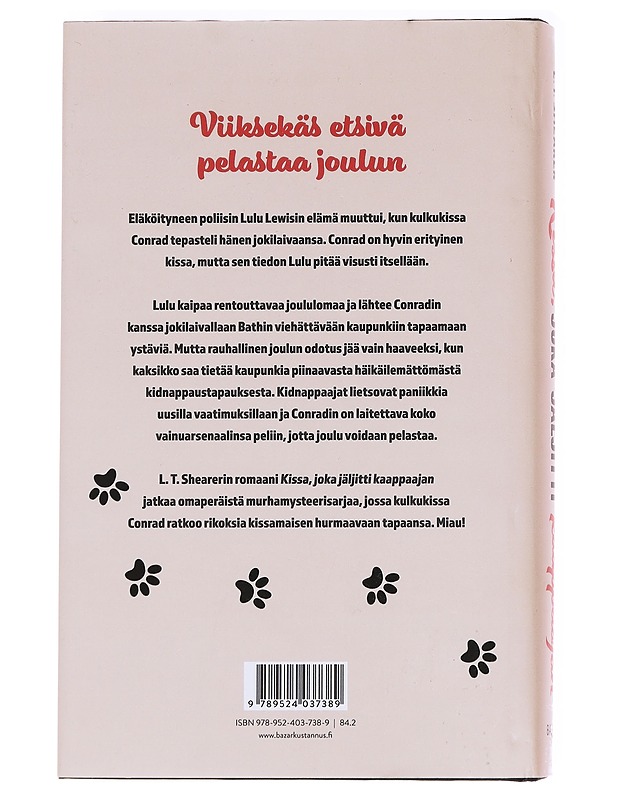 Kissa, joka jäljitti kaappaajan - Shearer, L. T. - Romaanit ja novellit - 10105587489 - 1