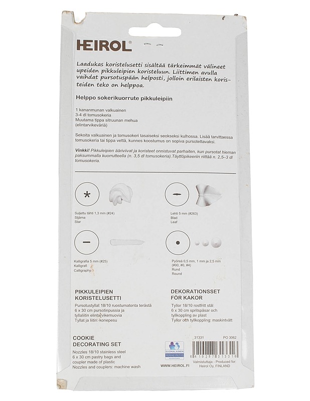HEIROL pikkuleipien koristelusetti - Muut astiat - 10105587496 - 1