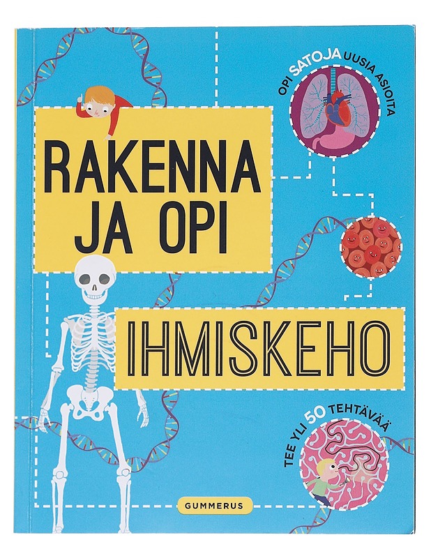 Rakenna ja opi : ihmiskeho - Lastenkirjat - 10105587515 - 0