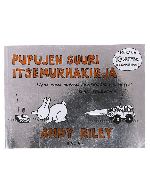 Pupujen suuri itsemurhakirja - Riley, Andy - Sarjakuvat - 10105587551 - 0