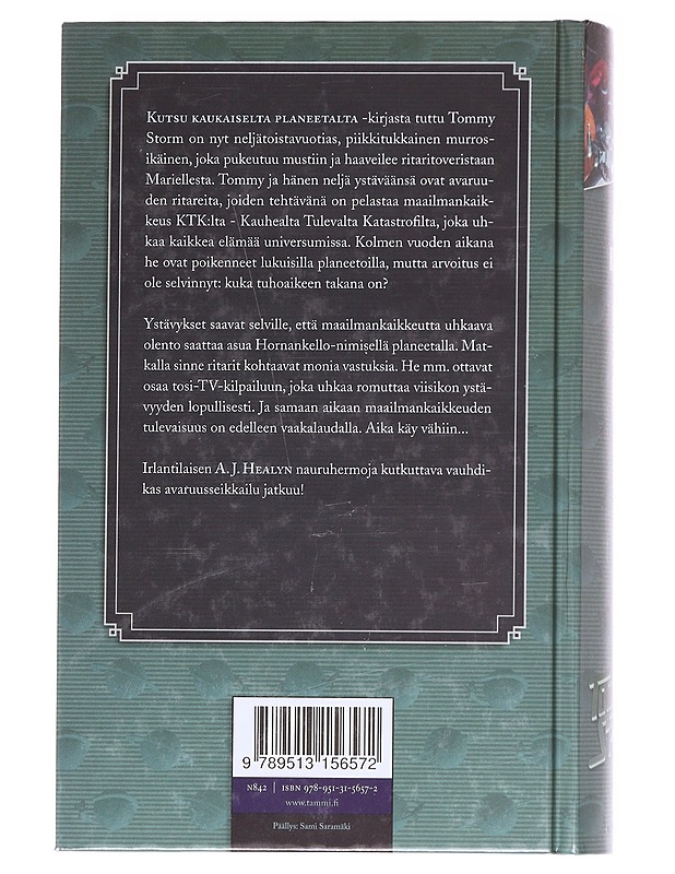 Tommy Storm ja avaruuden ritarit - Healy, A. J. - Fantasia- ja scifi - 10105587553 - 1