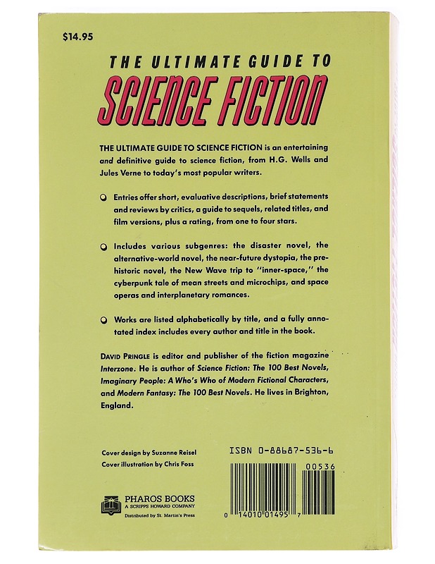 The Ultimate Guide To Science Fiction - David Pringle - Kirja lahjaksi - 10105587576 - 1