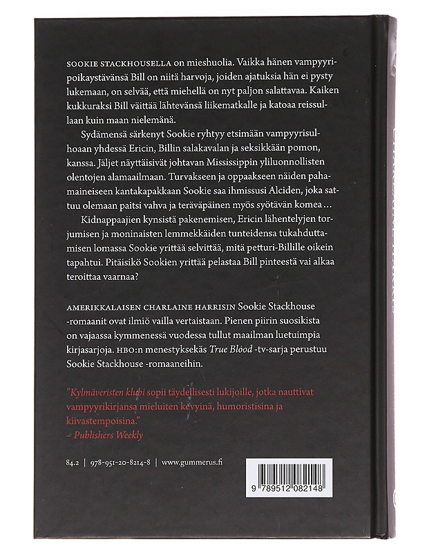 Kylmäveristen klubi - Harris, Charlaine - Fantasia- ja scifi - 10105587637 - 1