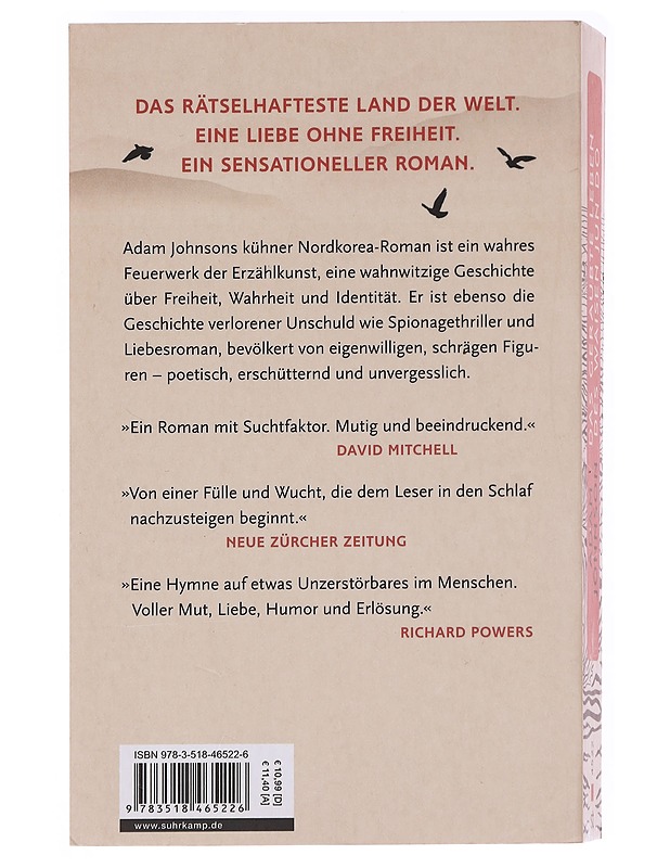 Das geraubte Leben des Waisen Jun Do - Adam Johnson - Romaanit ja novellit - 10105587659 - 1