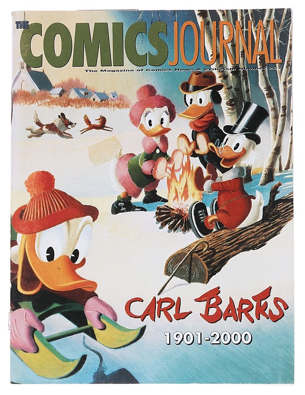 The Comics Journal 227 : Carl Barks 1901 - 2000 - Carl Barks - Elämäkerrat ja muistelmat - 10105587674 - 0