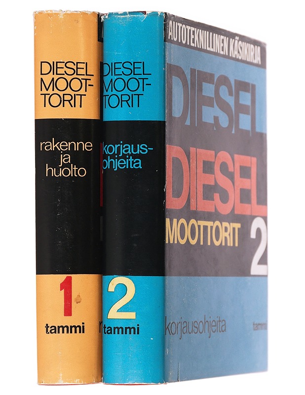 Autoteknillinen käsikirja: Dieselmoottorit / rakenne ja huolto, osat 1 ja 2 - Pentti Savolainen ja Hannu Hirvelä - Tietokirjat ja oppaat - 10105587700 - 2