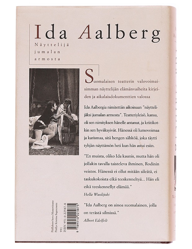 Ida Aalberg / näyttelijä jumalan armosta - Ritva Heikkilä - Elämäkerrat ja muistelmat - 10105587713 - 1