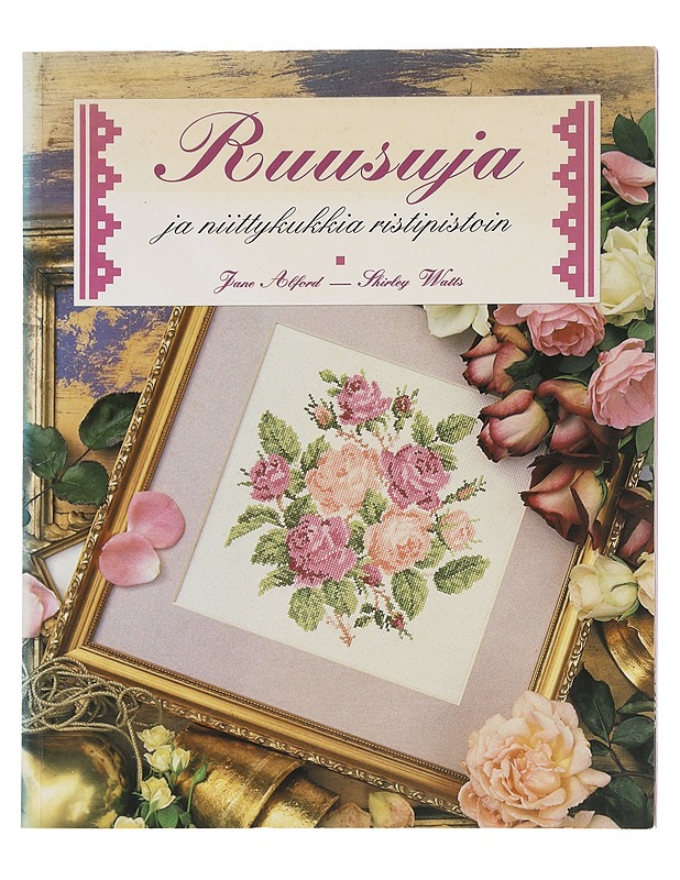 Ruusuja ja niittykukkia ristipistoin - Alford, Jane - Tietokirjat ja oppaat - 10105587716 - 0