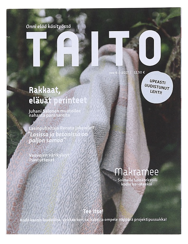 Taito nro 4 / 2017 - Lehdet - 10105587727 - 0